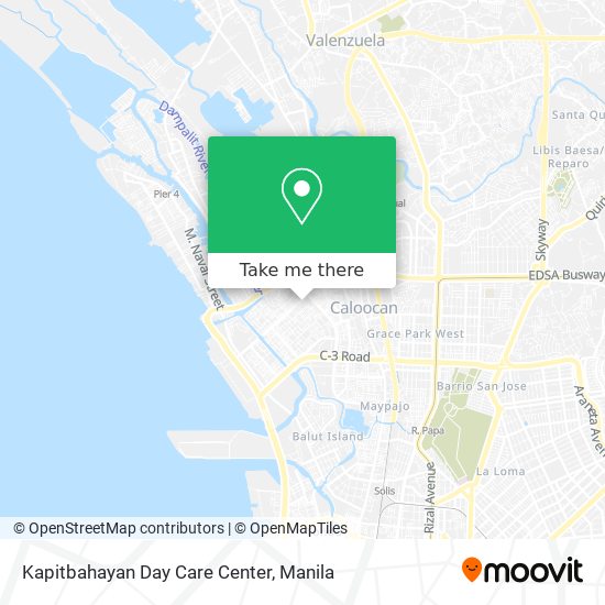 Kapitbahayan Day Care Center map