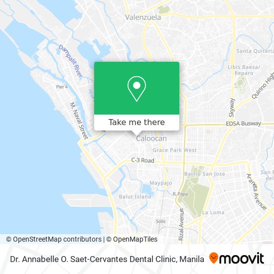 Dr. Annabelle O. Saet-Cervantes Dental Clinic map