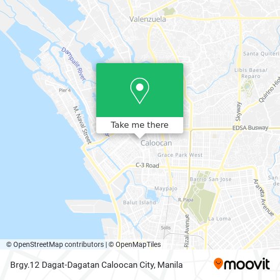 Brgy.12 Dagat-Dagatan Caloocan City map
