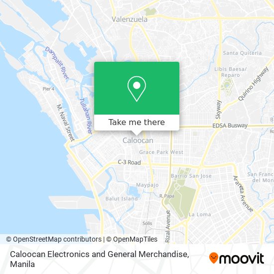 Caloocan Electronics and General Merchandise map