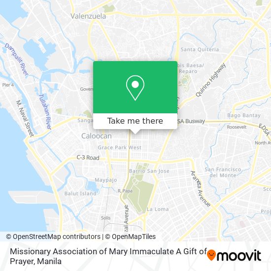 Missionary Association of Mary Immaculate A Gift of Prayer map