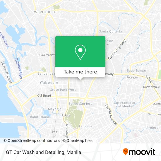 GT Car Wash and Detailing map