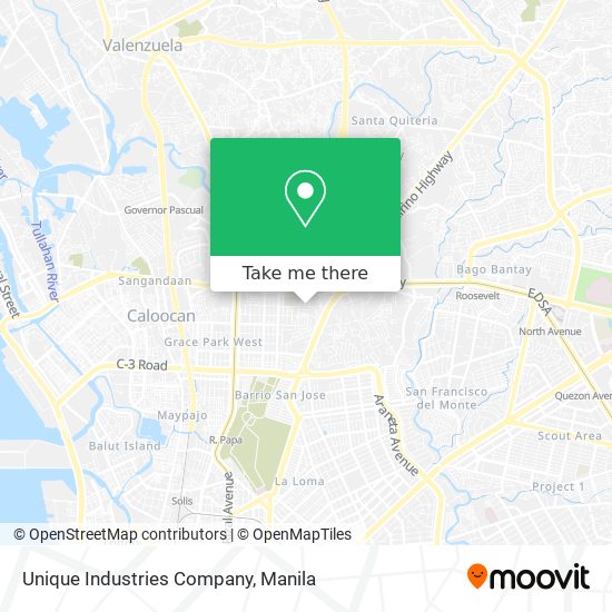 Unique Industries Company map