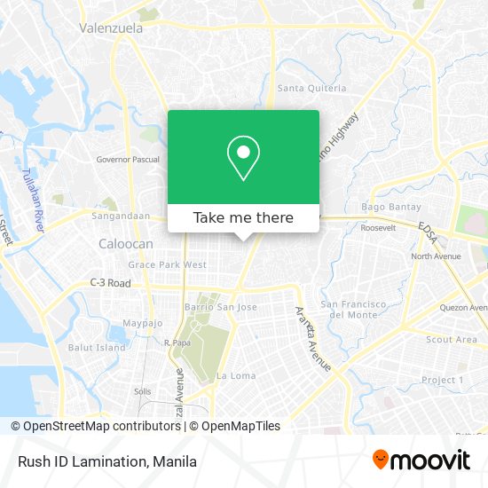 Rush ID Lamination map