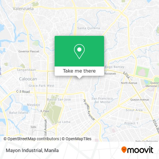 Mayon Industrial map