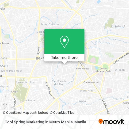 Cool Spring Marketing in Metro Manila map