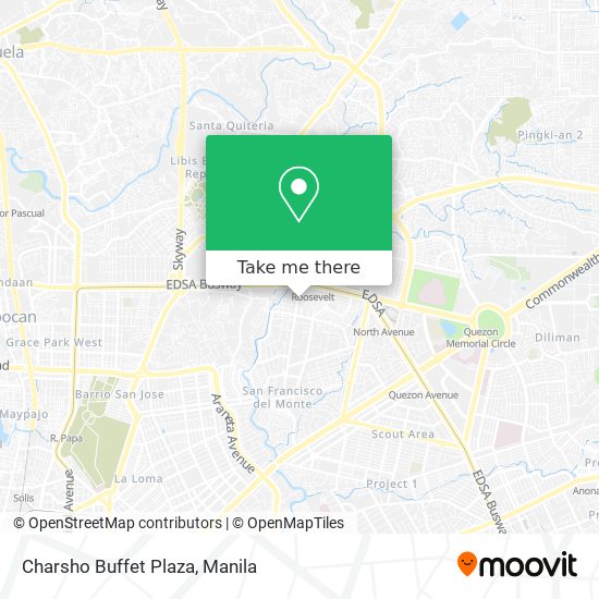 Charsho Buffet Plaza map