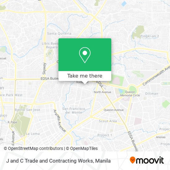 J and C Trade and Contracting Works map