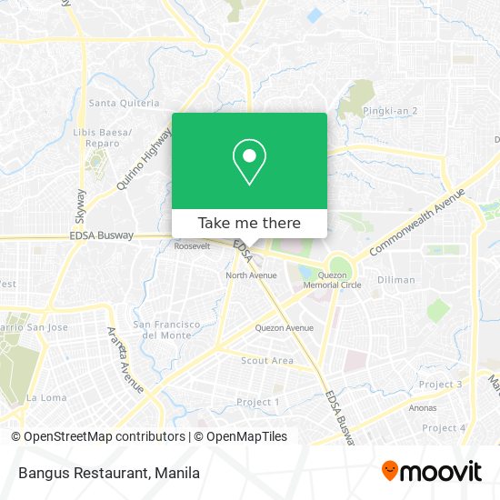 Bangus Restaurant map