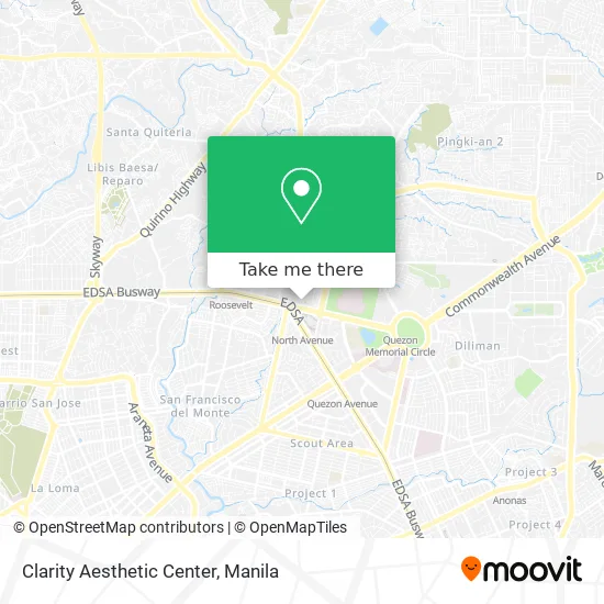 Clarity Aesthetic Center map