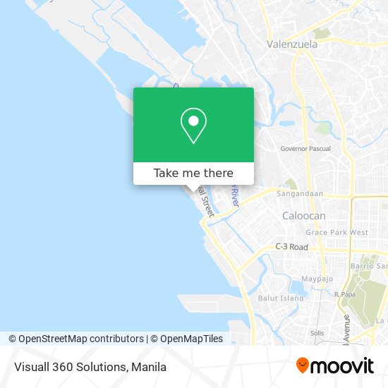 Visuall 360 Solutions map