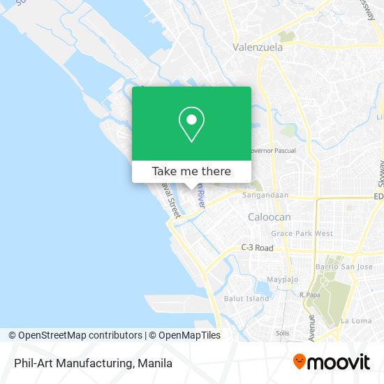 Phil-Art Manufacturing map