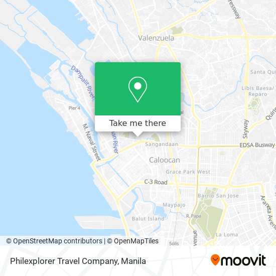 Philexplorer Travel Company map