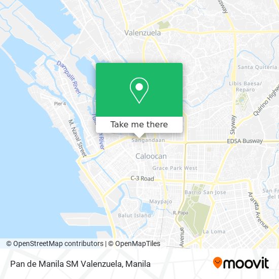 Pan de Manila SM Valenzuela map