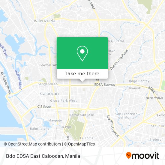 Bdo EDSA East Caloocan map