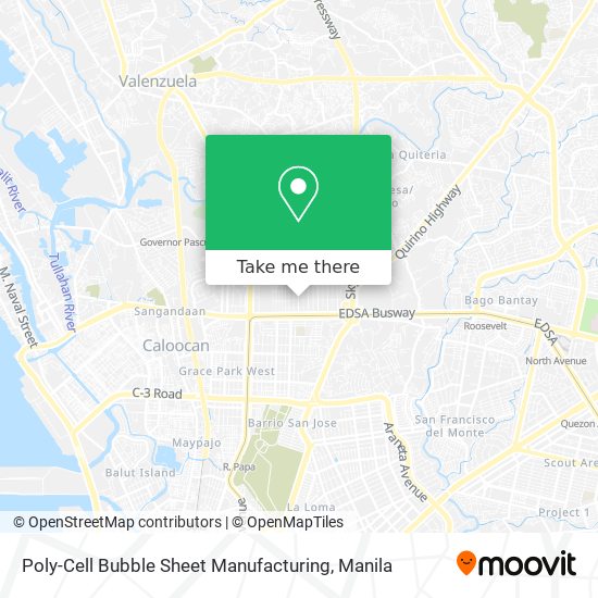 Poly-Cell Bubble Sheet Manufacturing map