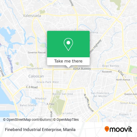 Finebend Industrial Enterprise map