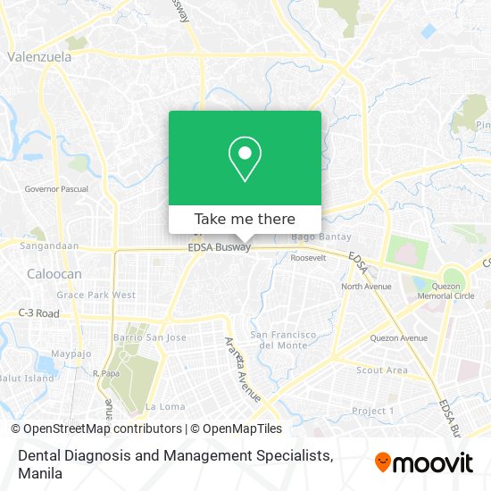 Dental Diagnosis and Management Specialists map