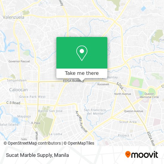 Sucat Marble Supply map