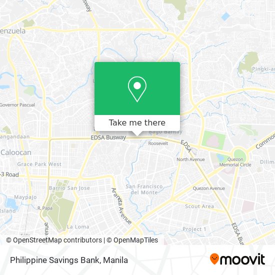 Philippine Savings Bank map