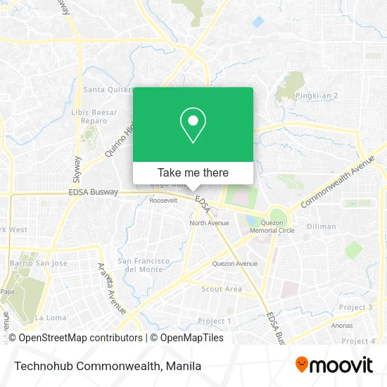 Technohub Commonwealth map