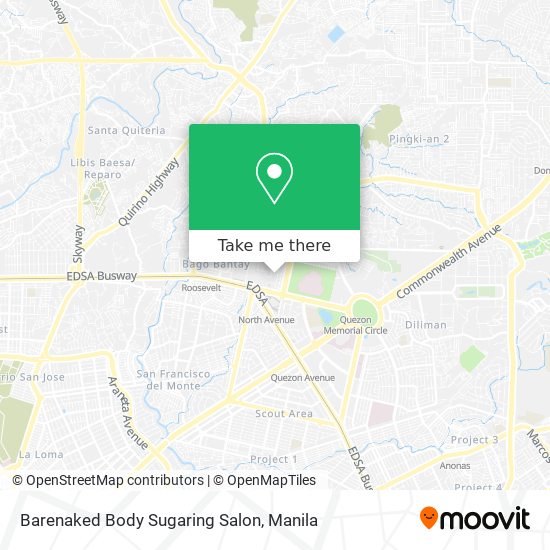 Barenaked Body Sugaring Salon map