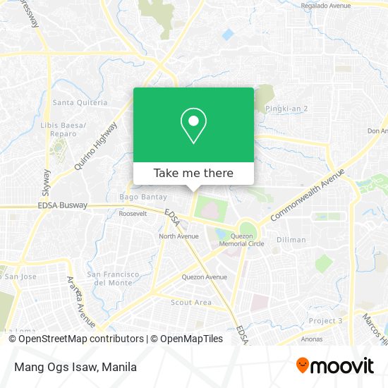 Mang Ogs Isaw map
