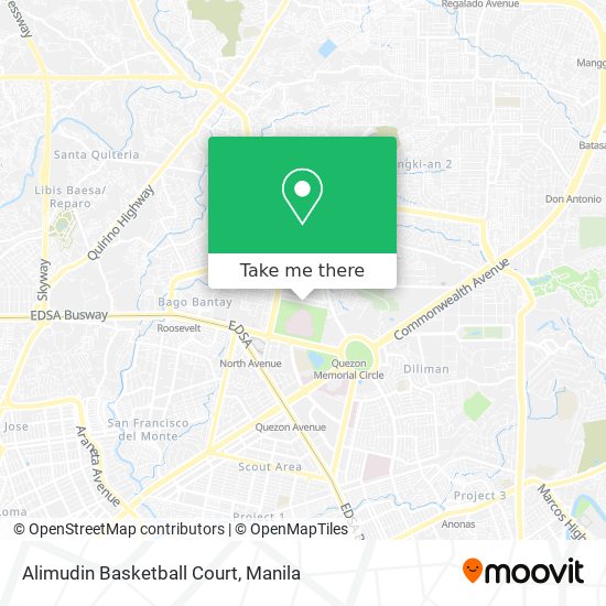 Alimudin Basketball Court map