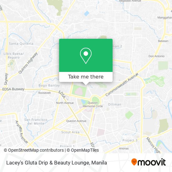 Lacey's Gluta Drip & Beauty Lounge map