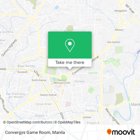 Convergys Game Room map