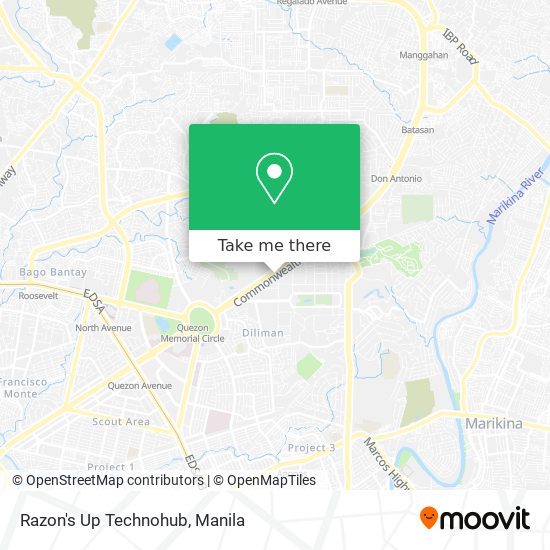 Razon's Up Technohub map