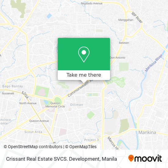 Crissant Real Estate SVCS. Development map