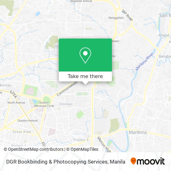 DGR Bookbinding & Photocopying Services map