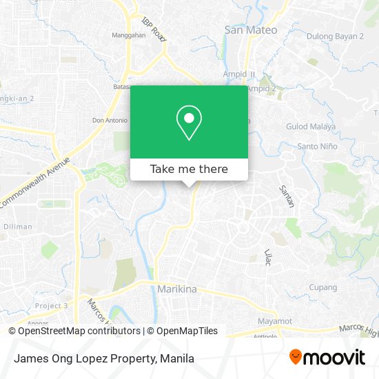 James Ong Lopez Property map