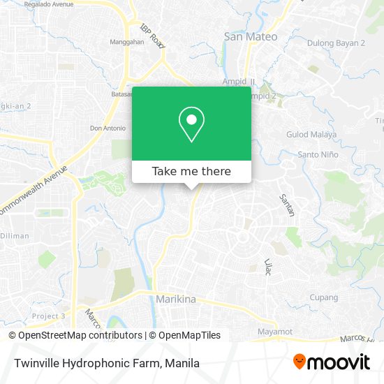 Twinville Hydrophonic Farm map