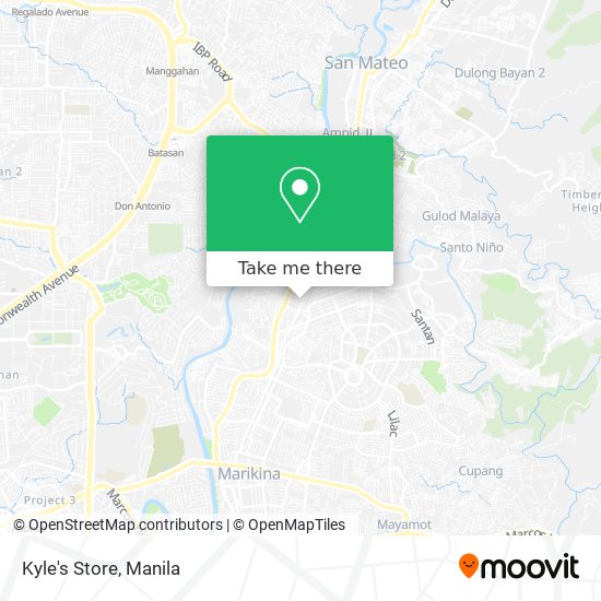 Kyle's Store map
