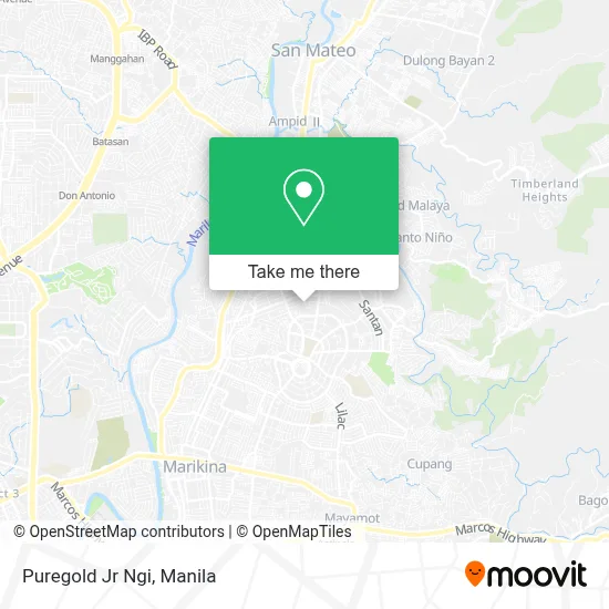 Puregold Jr Ngi map