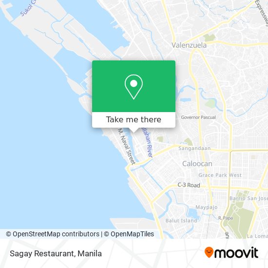 Sagay Restaurant map