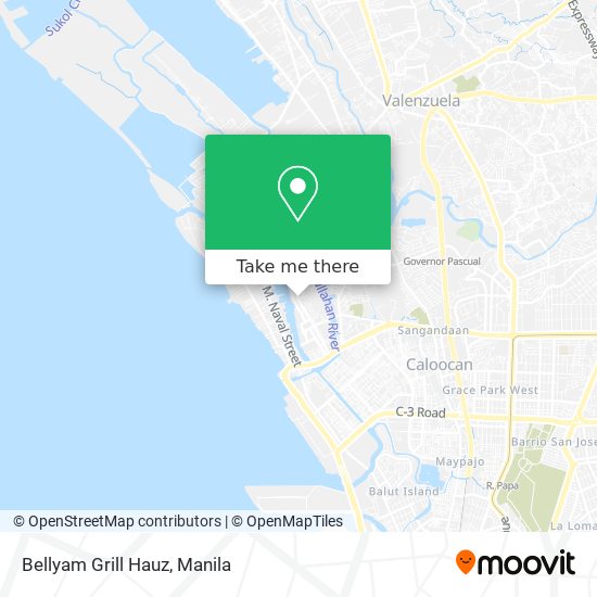 Bellyam Grill Hauz map