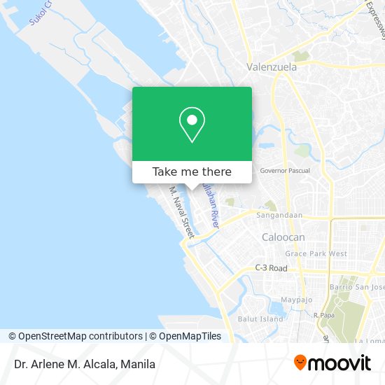 Dr. Arlene M. Alcala map