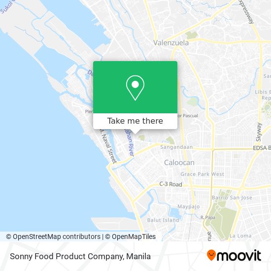 Sonny Food Product Company map