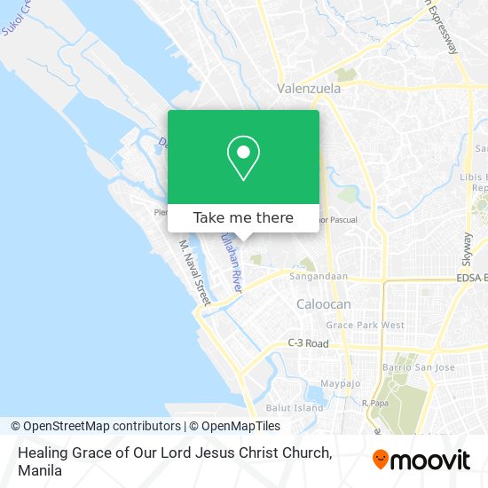 Healing Grace of Our Lord Jesus Christ Church map