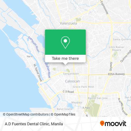 A.D Fuentes Dental Clinic map