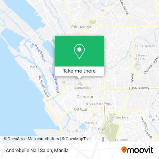 Andrebelle Nail Salon map