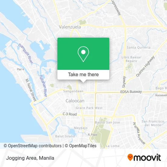 Jogging Area map