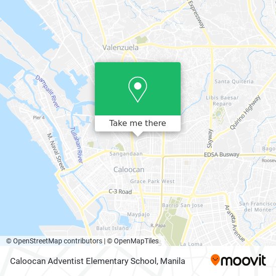 Caloocan Adventist Elementary School map