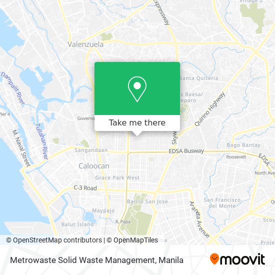 Metrowaste Solid Waste Management map