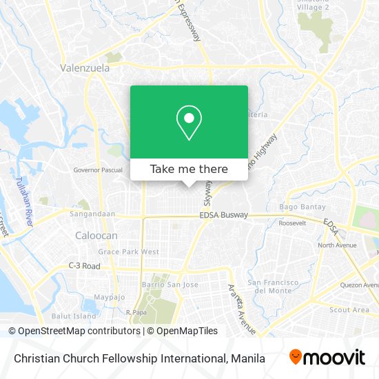 Christian Church Fellowship International map