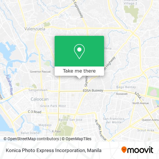 Konica Photo Express Incorporation map