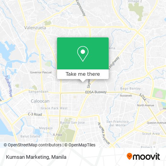 Kumsan Marketing map